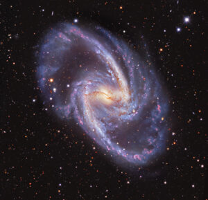 Spectacular image of the Great Barred Spiral Galaxy NGC 1365